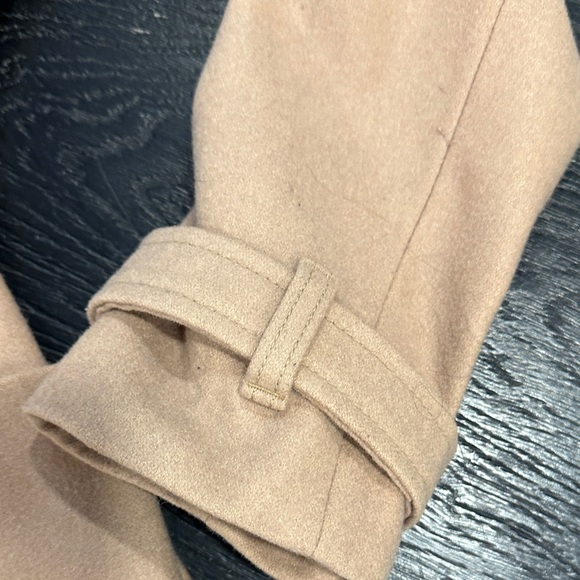 Banana Republic Factory Tan Hooded Trench Coat - Picture 5 of 6